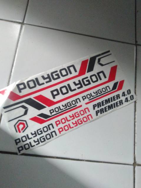 30+ Ide Stiker Polygon Unitoga