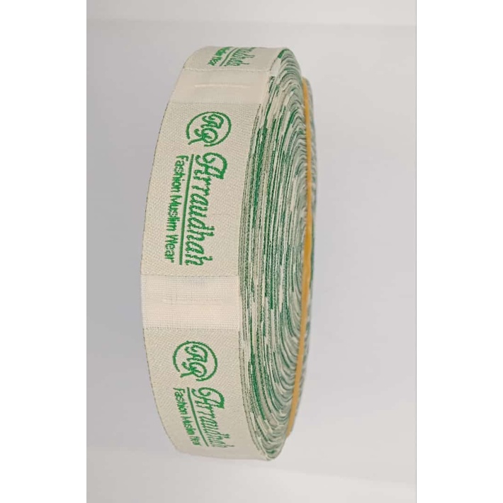 jasa pembuatan label baju/kualitas tinggi/label woven murah