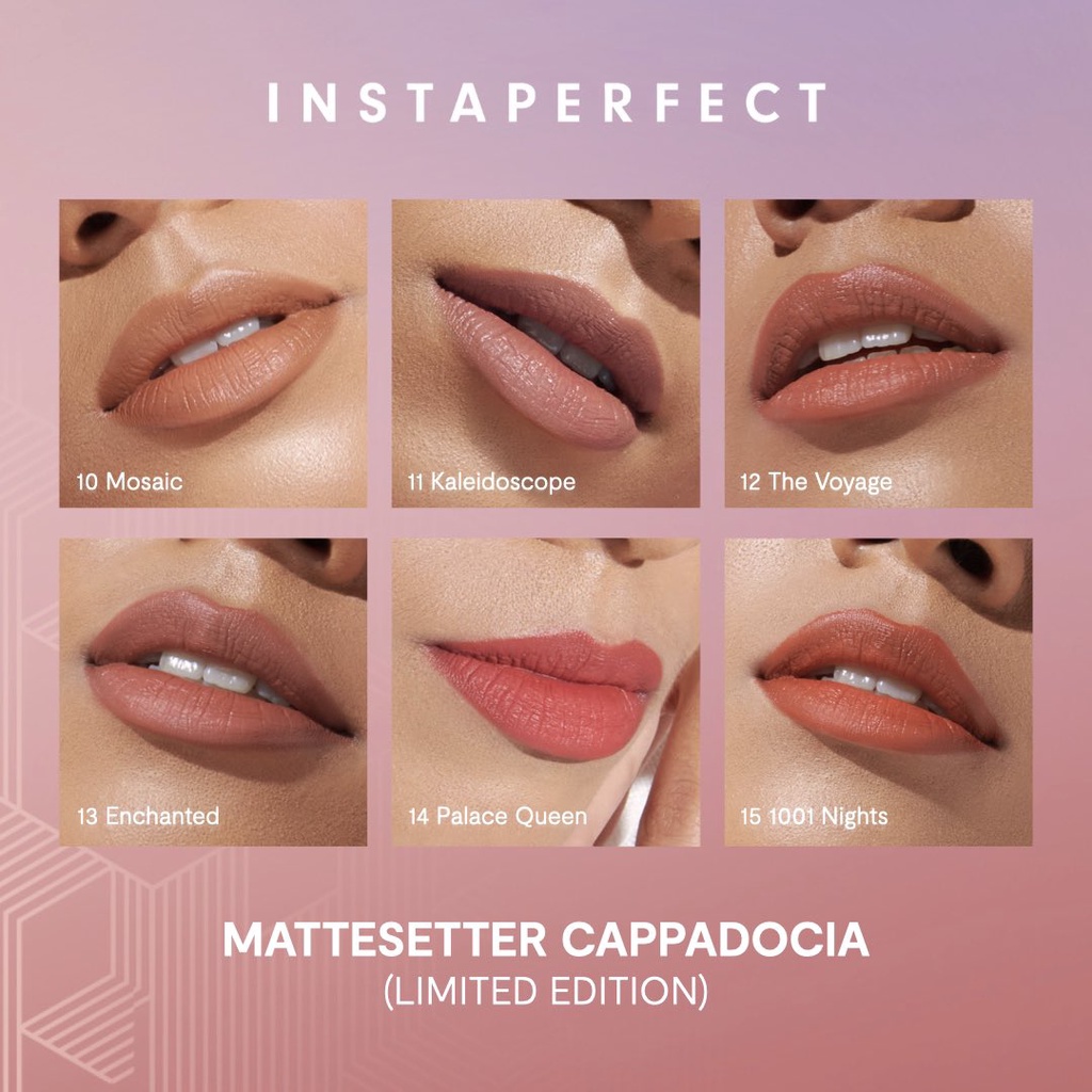 Wardah Instaperfect Mattesetter Lip Matte Paint (Limited Cappadocia Edition)