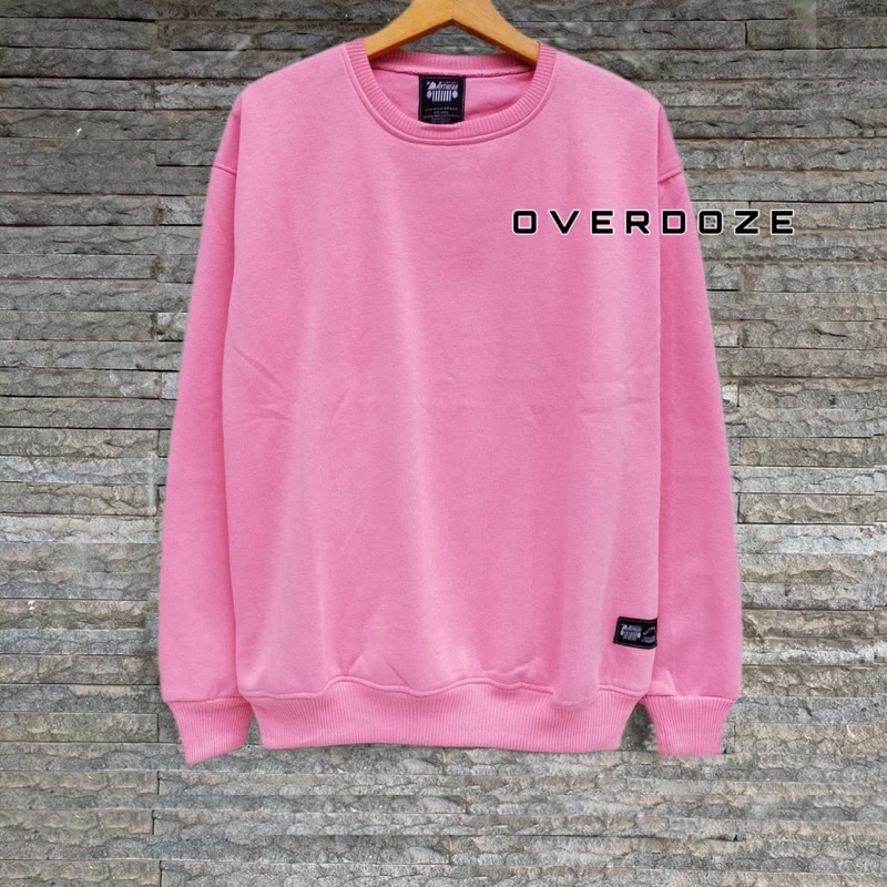 Sweater Crewneck Sweatshirt Polos Cowok Cewek Pria Wanita Terlaris