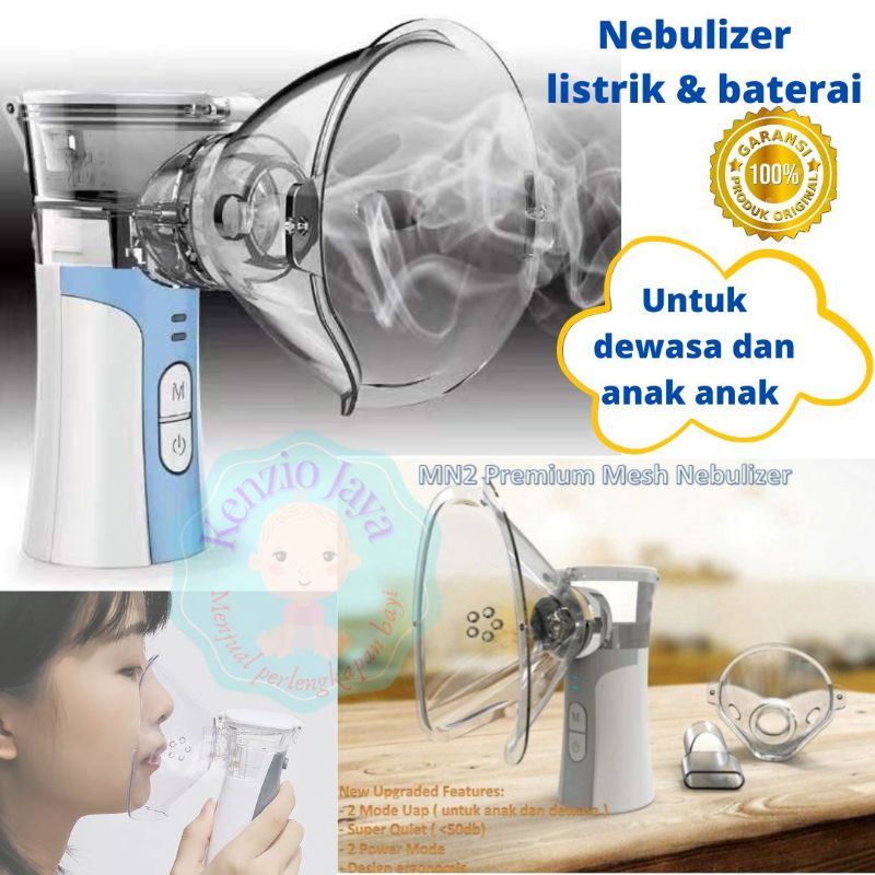 nebulizer portabel alat bantu uap pernapasan