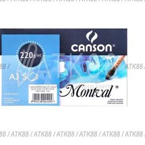 

[KODE PRBQF] Canson Montval 220 gsm (Canson Aquarelle/Watercolour)