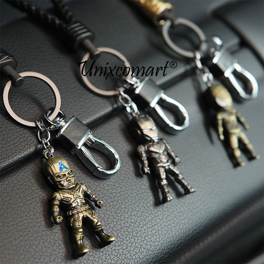 Cars Key Chain Superhero Gantungan kunci Mobil Motor Premium Metal