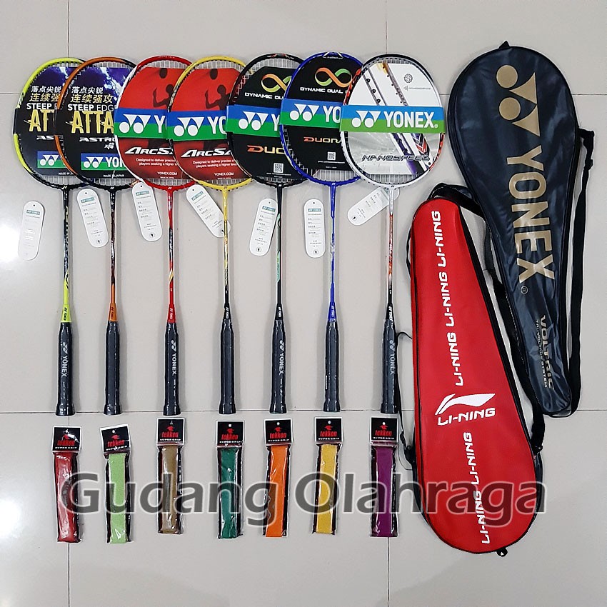 Raket Badminton Import Senar Bagus Dan Murah Raket Bulutangkis Tas Grip Shopee Indonesia