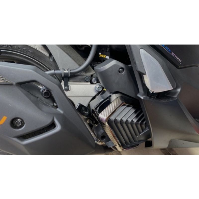 AKSESORIS RESMI ORIGINAL HONDA AHM COVER GARNISH  RADIATOR PCX 160 K1Z