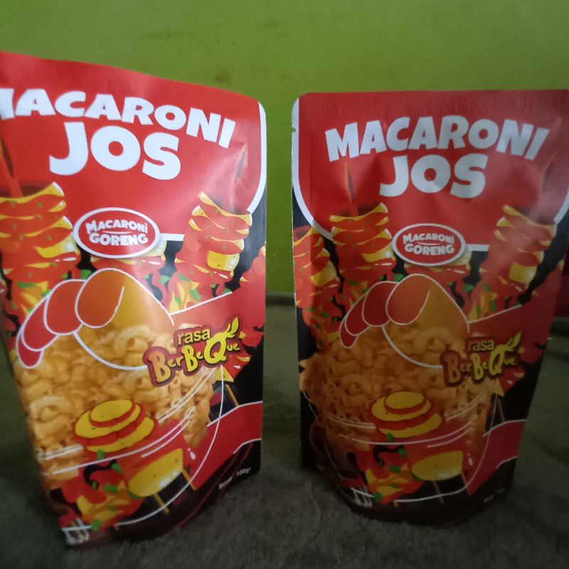 

Macaroni Jos BBQ cemilan kekinian makaroni jos cemilan murah praktis simple makaroni murah makaroni sehat makaroni pedes makped makaroni hits