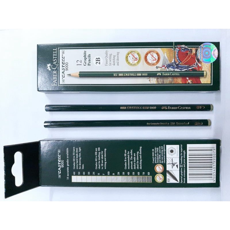 

pensil faber-castell 2b