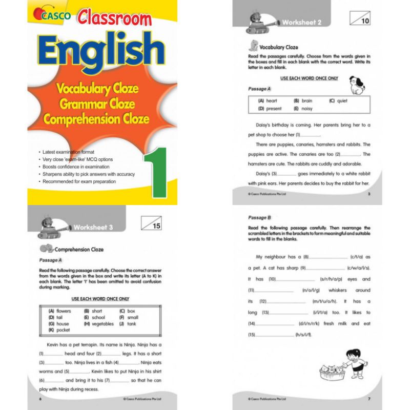 Primary Workbook Classroom English by Casco