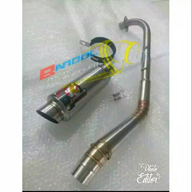 Knalpot racing kawahara kolong jupiter z vega r smash revo shogun grand blade supra z kharisma