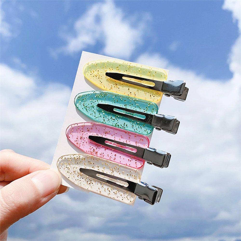 Needway Hair Clip Styling Rambut Tanpa Jejak Warna Permen Tanpa Tekuk No Mark Hair Pin