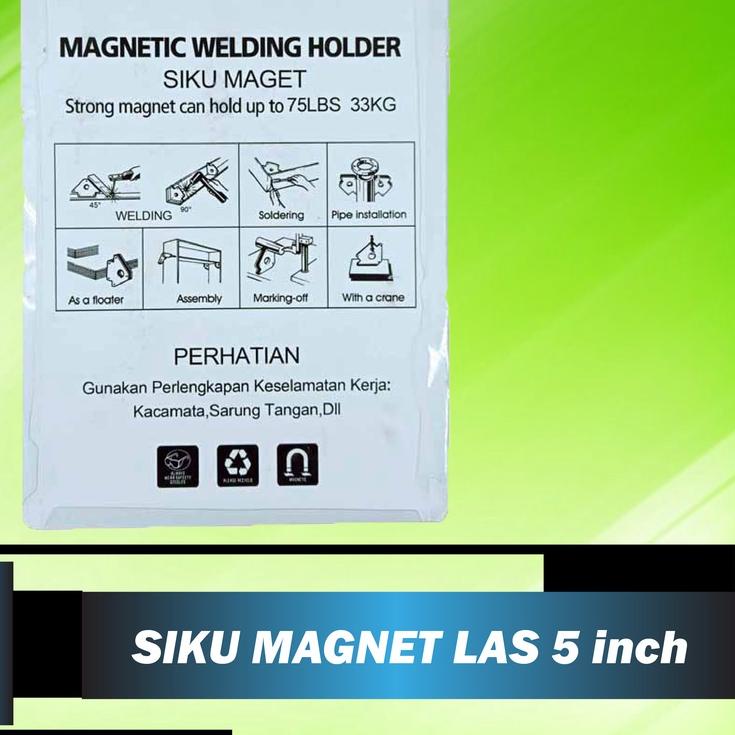 ➽ Siku Magnet Las 5 inch Magnetic Welding Holder 5inch ❁