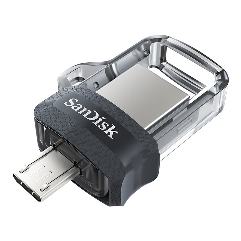 Flash Drive OTG USB 3.0 Kapasitas 256GB 150MB / S Untuk PC / Android