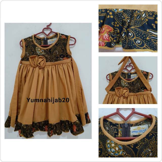 DRESS ANAK PEREMPUAN // DRESS ANAK PESTA // DRESS KEIRA