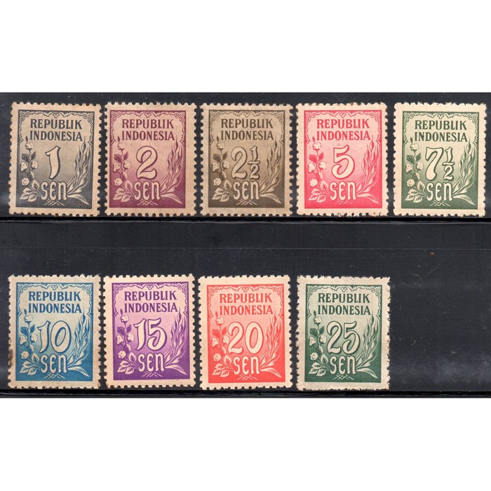 

PERANGKO INDONESIA 1951 I-009 SERIES - MINT NO HINGED