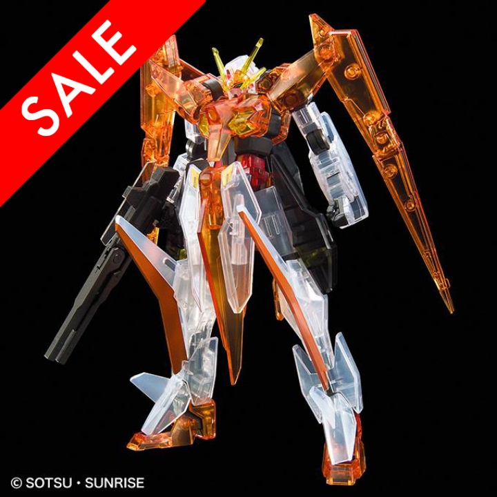 BANDAI 1/144 HG 00 Arios Gundam (Clear Version) - TANPA BOX