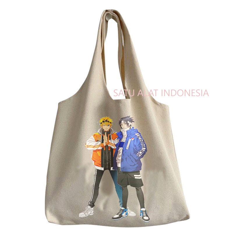 ANIME TOTEBAG 3.0 BESAR 100% CANVAS ORIGINAL ANIME GUNDAM KARTUN TOTE BAG VINTAGE 8899 BIG CANVAS BAG TAS KANVAS