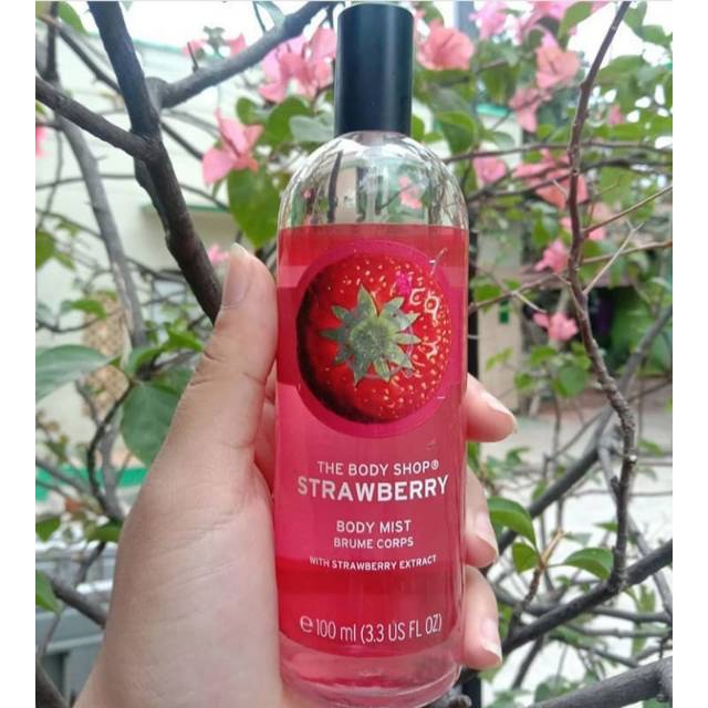 The Body Shop - Body Mist Strawberry