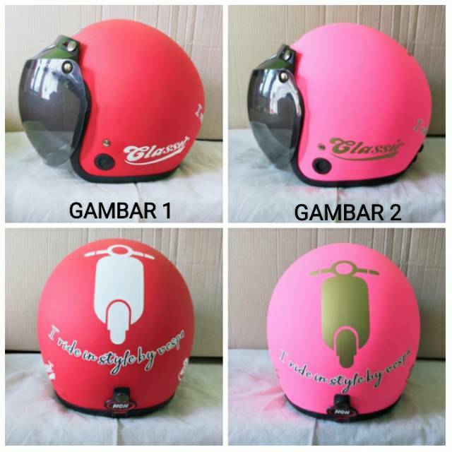 Helm Type Bogo Untuk Dewasa Motif Classic