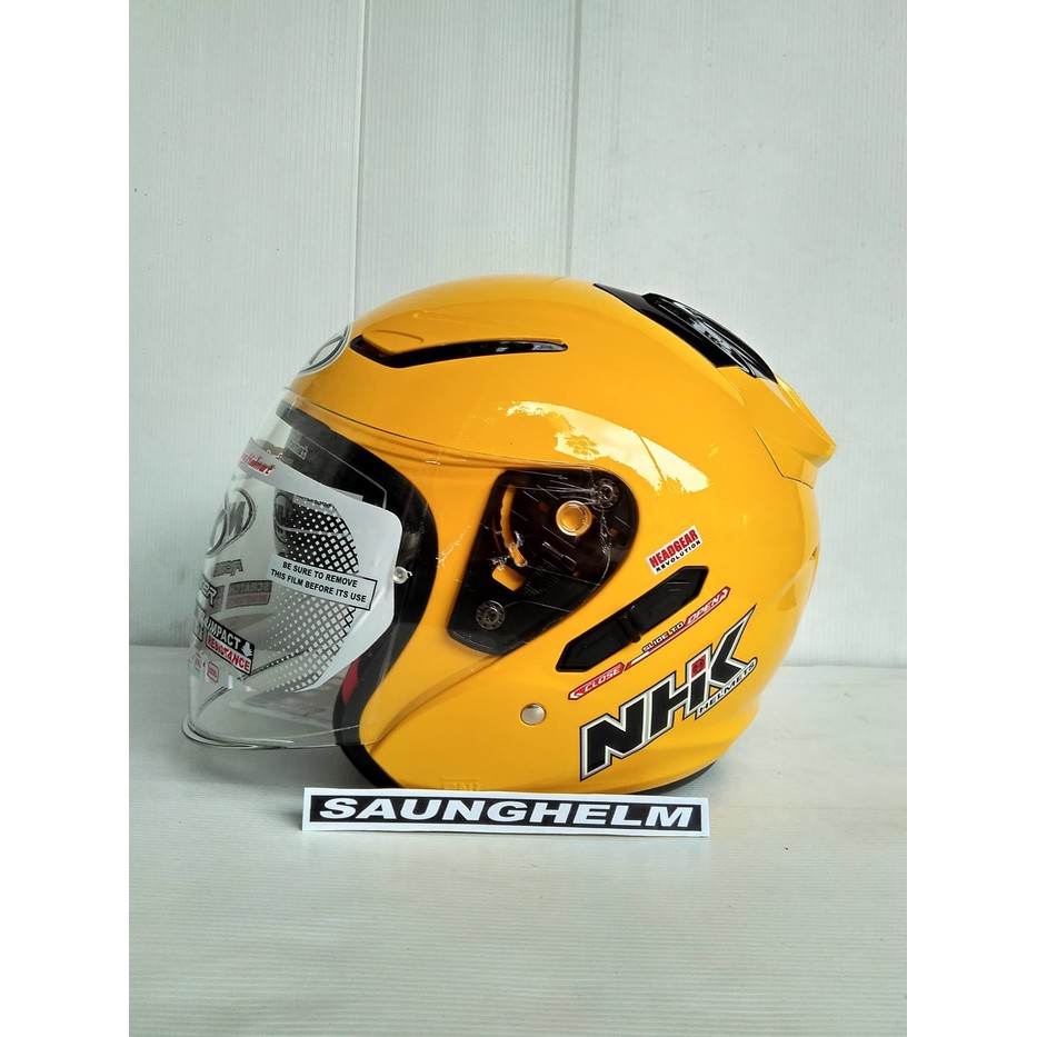 Unique HELM NHK R1 SOLID YELLOW