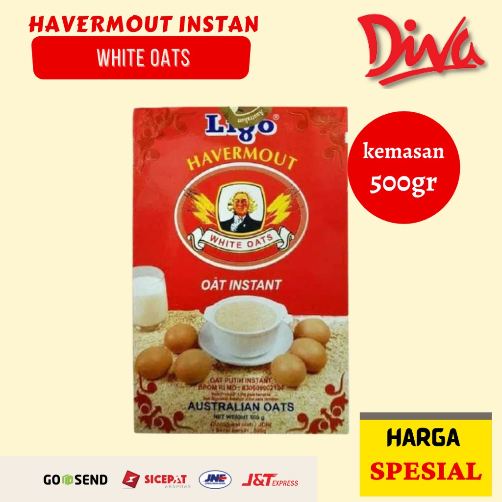 

[500gr] Ligo Havermout Instan / White Oat / oat putih