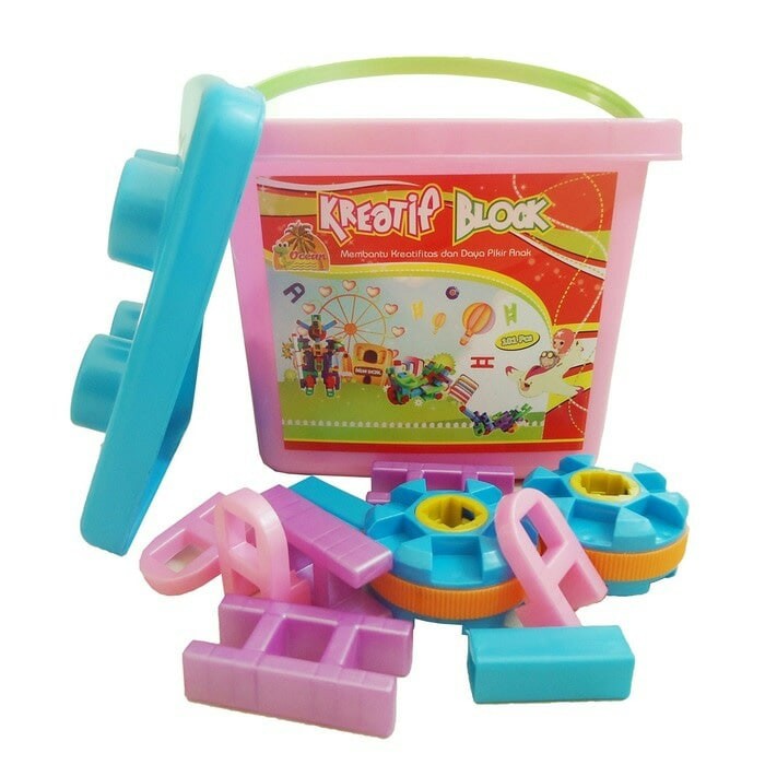 Mainan Anak - Block Lasy Kreatif Block Ember