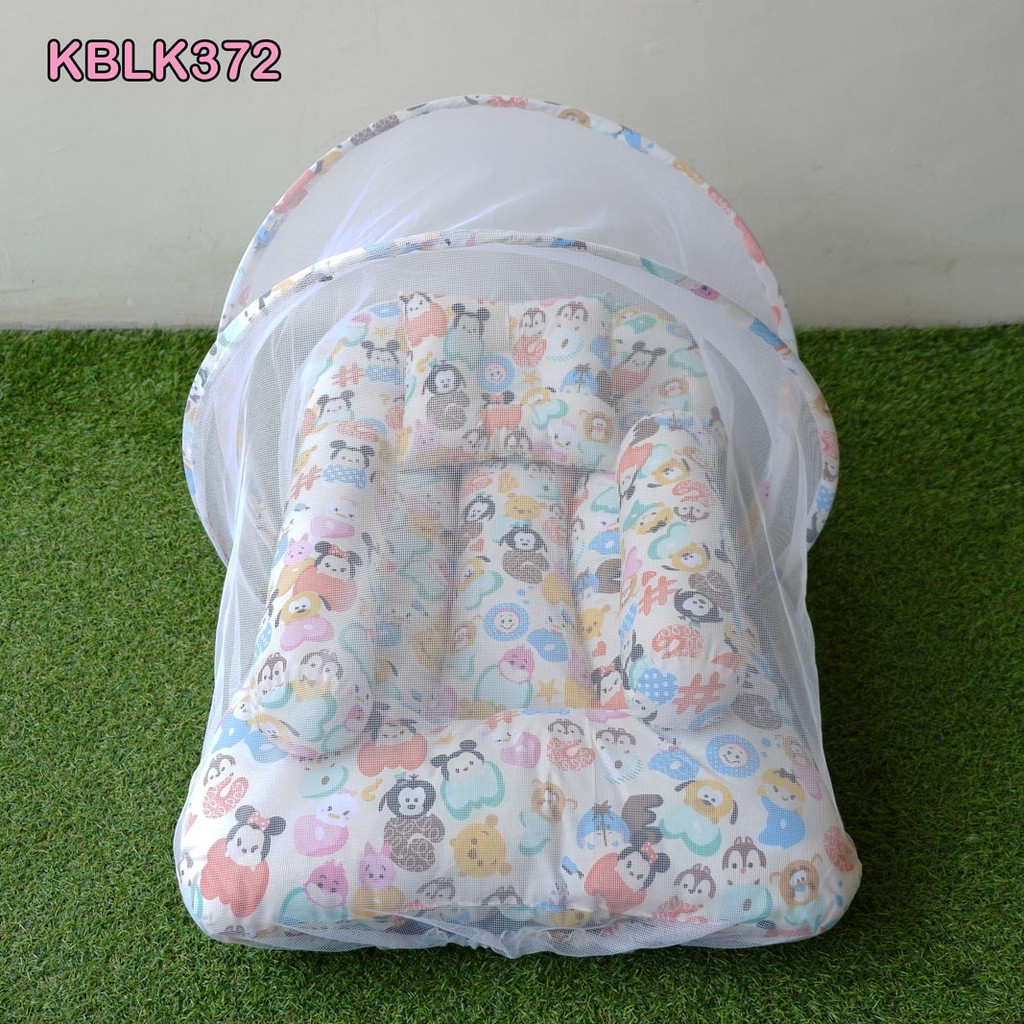 elhababy kasur bayi lipat Lucu Unik murah set kelambu motif Bonus Tas | Perlengkapan baby baru lahir