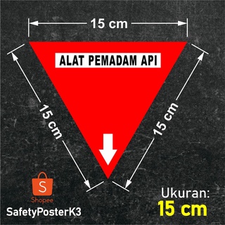 Jual Stiker APAR Segitiga PERMENAKER No 4 Tahun 1980 Rambu Sign Tanda ...