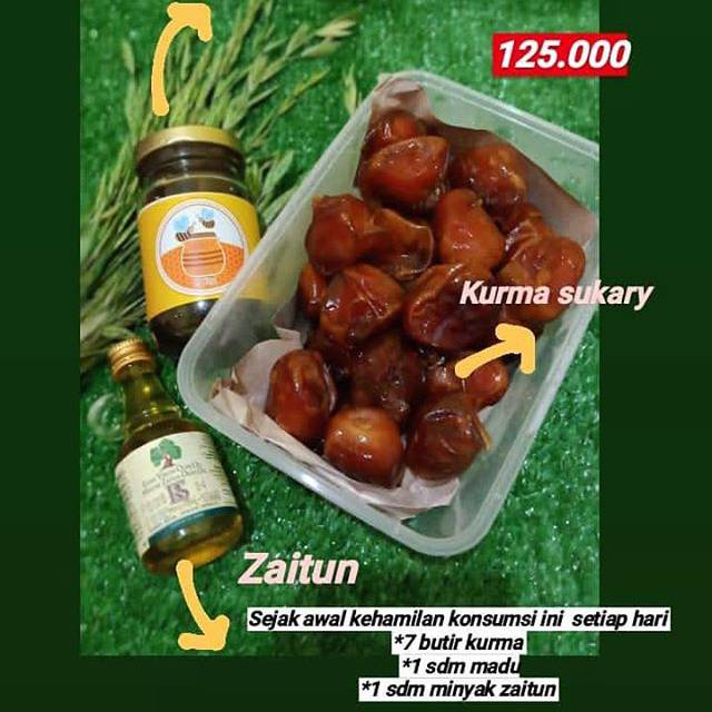 

PAKET BUMIL KURMA ZAITUN MADU 125 GRAM