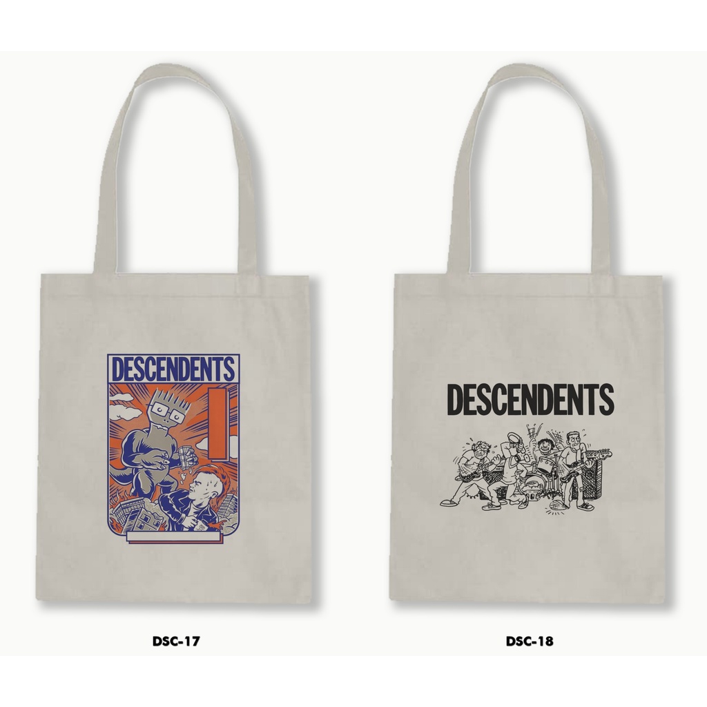 TOTE BAG BLACU - DESCENDENTS 01