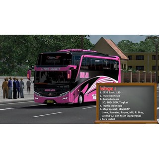 Ets2 1.30 Game Bus Truk Indonesia Map Jawa Sumatara MII 