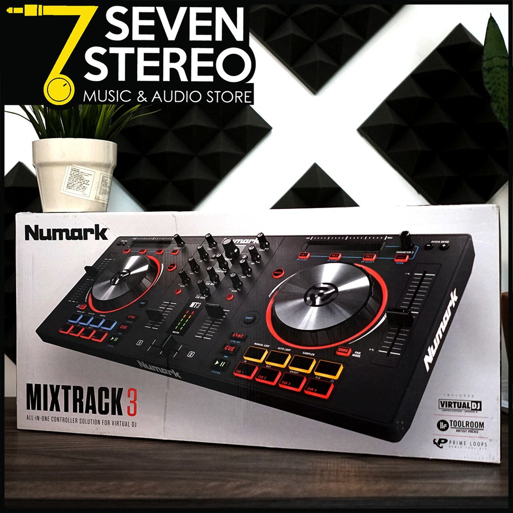 Numark MT3 Mixtrack3 DJ Controller Mixtrack 3