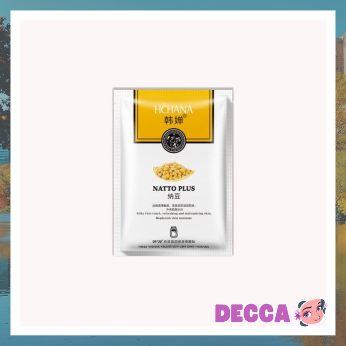 [CHECK] ROREC HCHANA GOAT MILK FACIAL MASK SHEET MASK MASKER WAJAH SUSU DOMBA - NATTO MASK