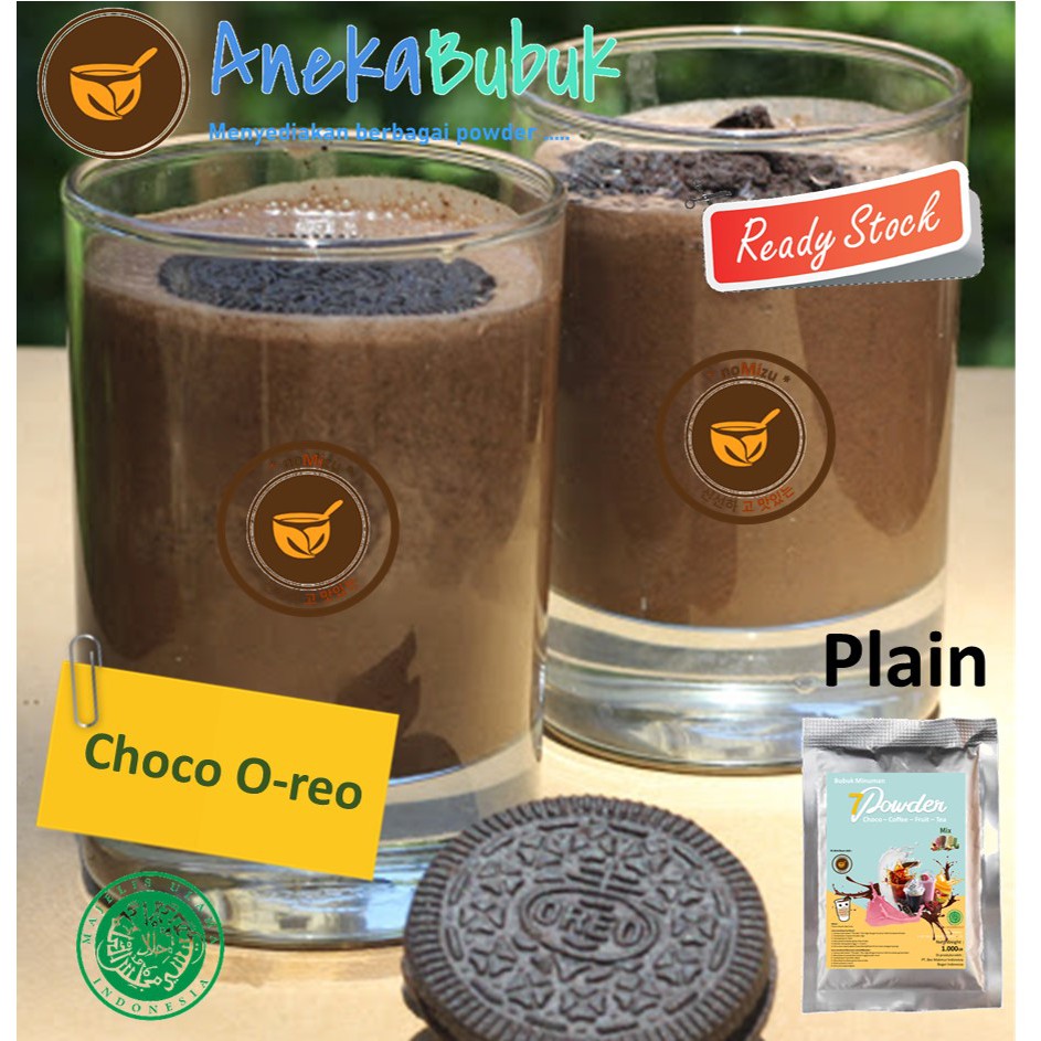 

BUBUK MINUMAN PLAIN CHOCO OWRE0 1KG - SERBUK MINUMAN RASA COKLAT OWRE0 1KG - BUBUK COKLAT