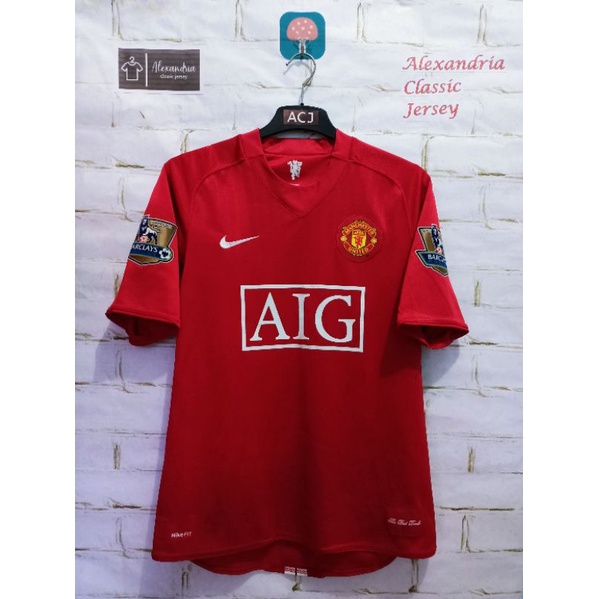 Jersey Original Manchester United Home 2007/08 nns Giggs