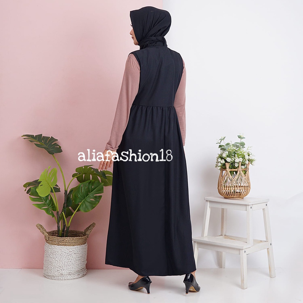 INNER DRESS KANCING/DALAMAN GAMIS TANPA LENGAN/INNER DRESS SHAKILA/LONG DRESS