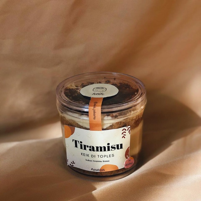 

Keik di toples tiramisu (Pre order)