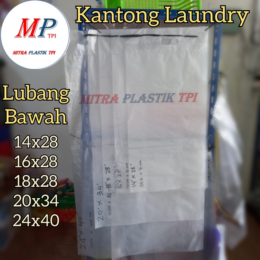 Plastik Laundry Jinjing / Kantong Plong Besar