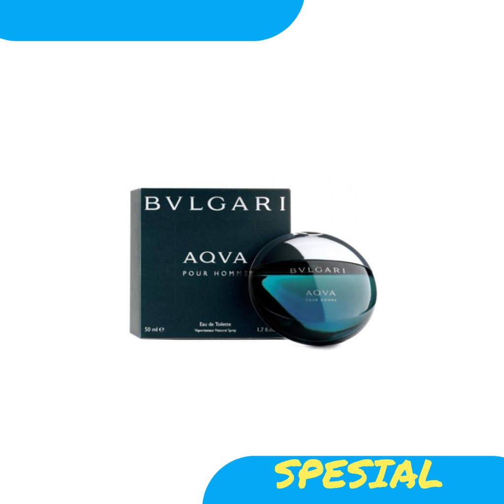 NEW Parfum Pria Original Bvlgari Bulgari Aqua Aqva For Men Asli Ori Reject