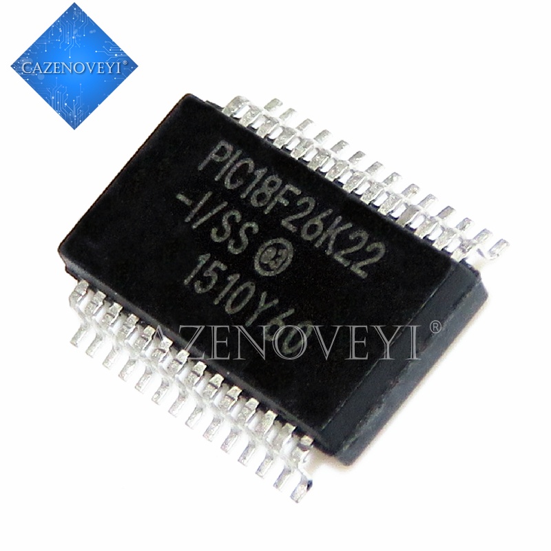 2pcs Ic Pic18F26K22-I / Ss Pic18F26K22 Ssop-28