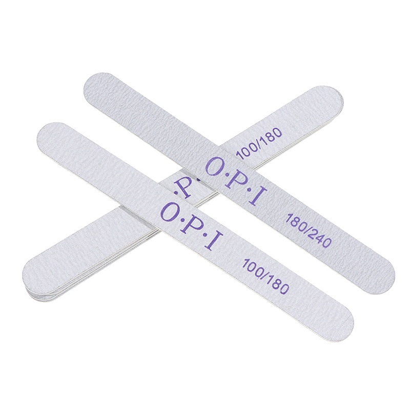 10 Pcs Buffer Files Dua Sisi Bahan Kayu Untuk Nail Art