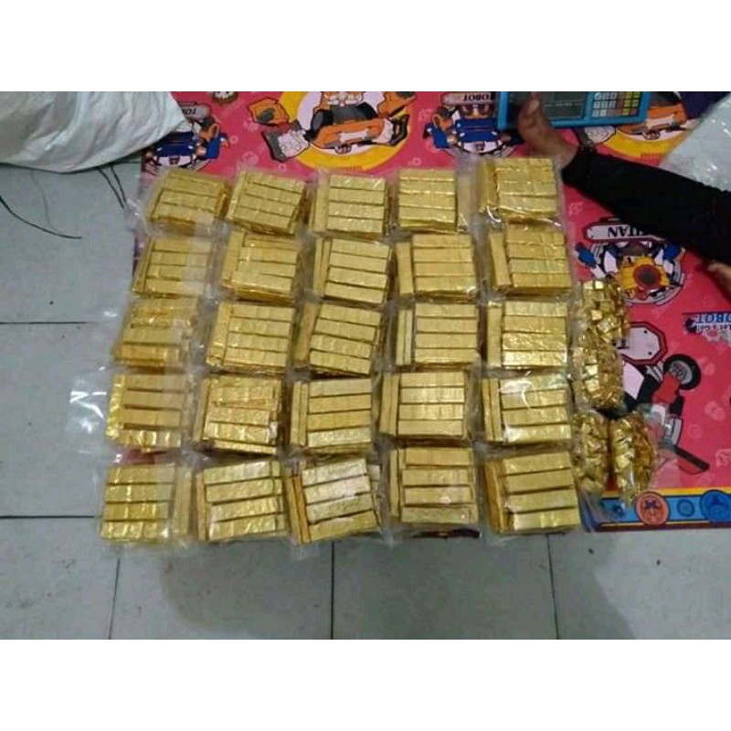 Coklat Silverqueen leburan 1kg isi 28 batang