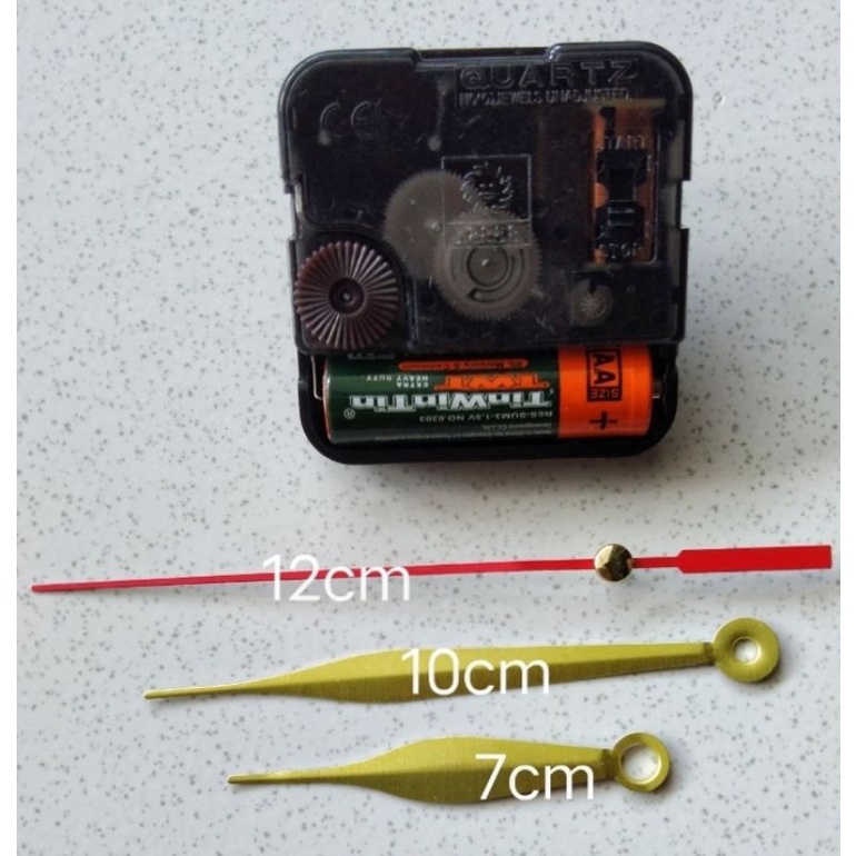 MESIN JAM DINDING QUARTZ 12888#mesin jam#frre baterai#