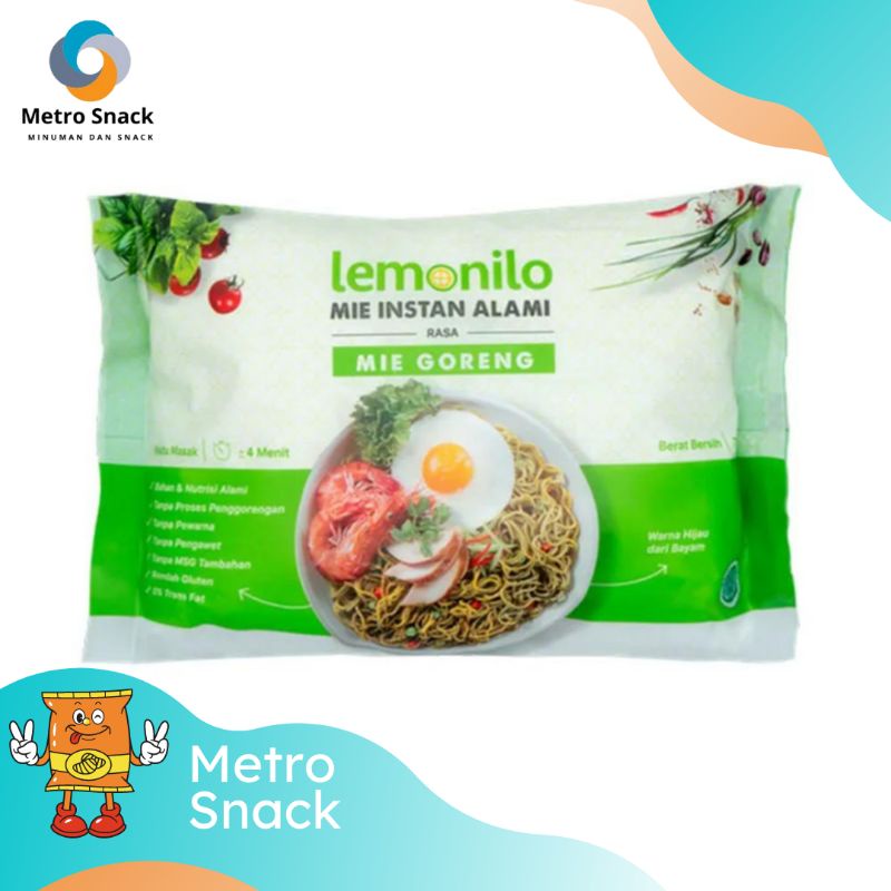 

Lemonilo Mi Instan Rasa Goreng 1Dus isi 20Pcs