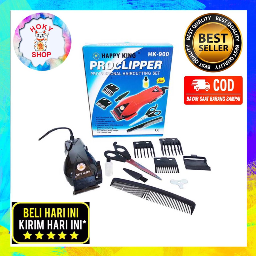 Alat Cukur Rambut HAPPY KING hair clipper HK900 haircutting hk-900