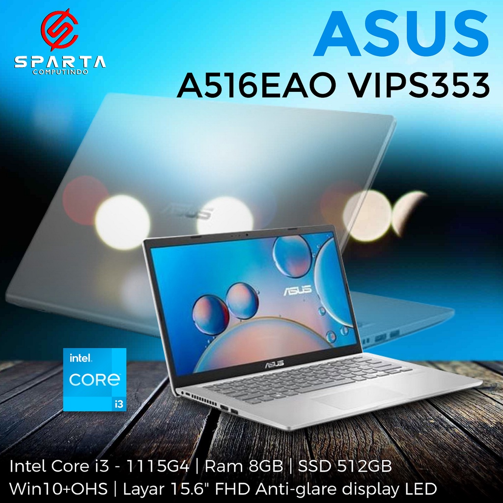 Asus A516EAO VIPS353 New Garansi Resmi