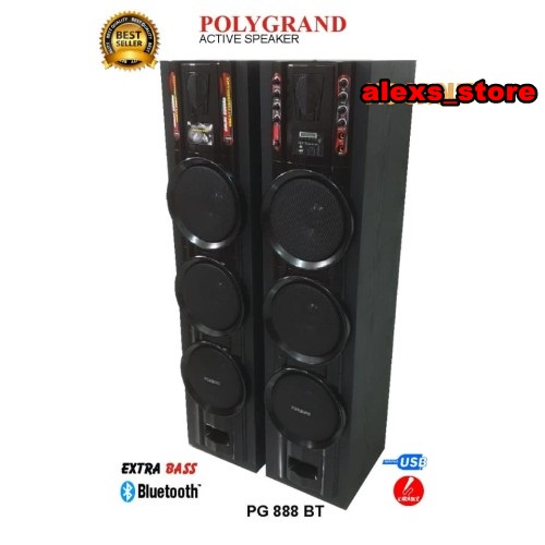 SPEAKER AKTIF POLYGRAND PG 888 BT PG-888 BT