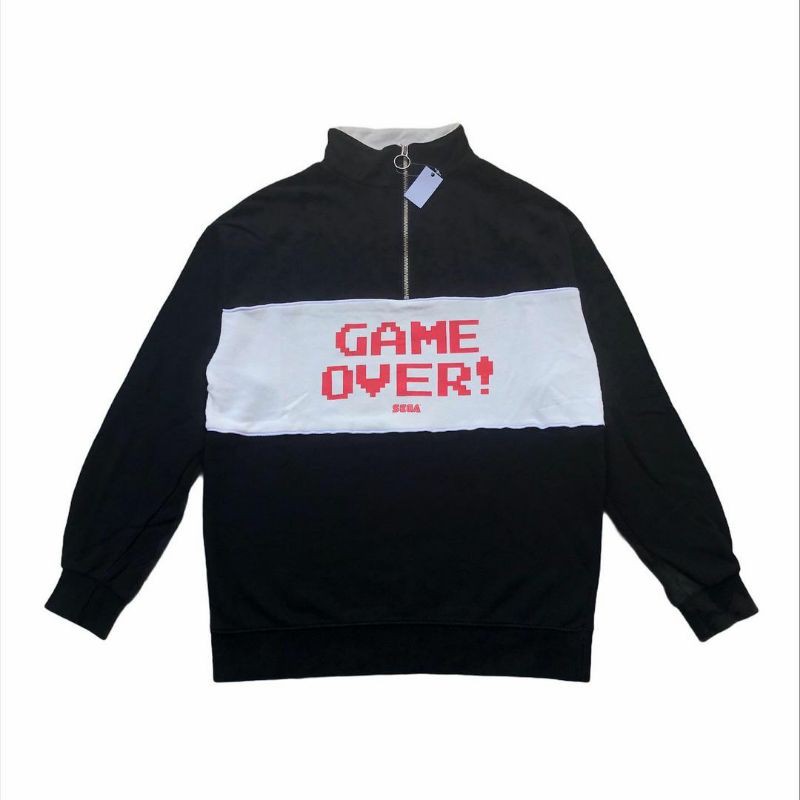 Crewneck GAME OVER SEGA vgc/vintage