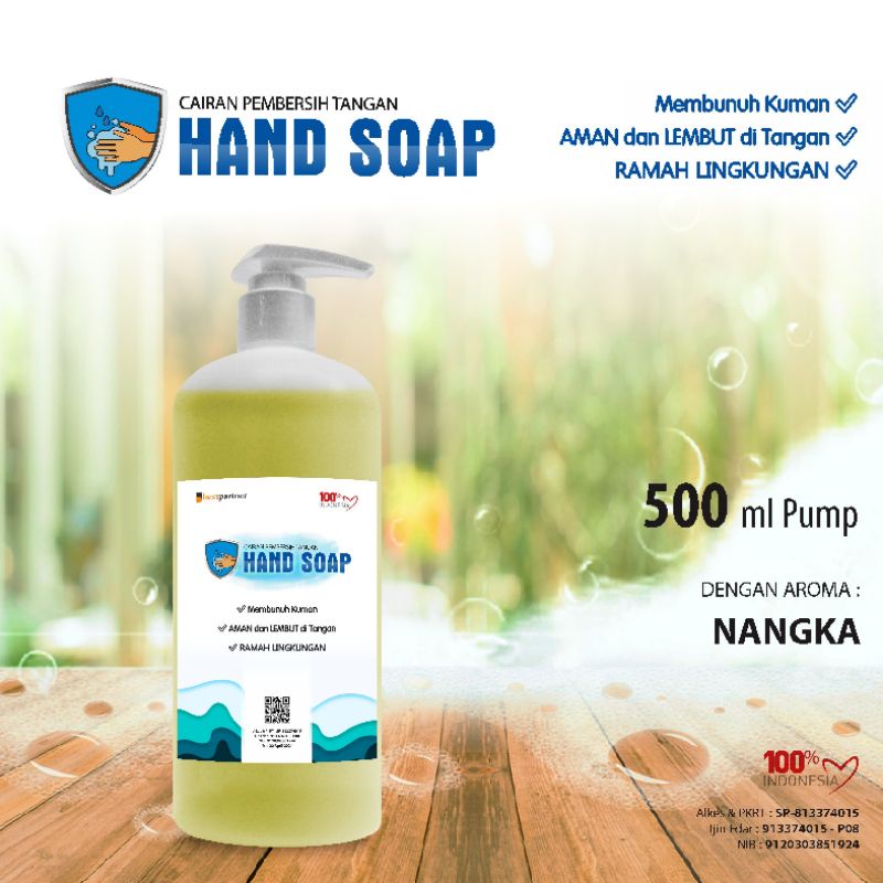 Handsoap aneka aroma pump 500 ml