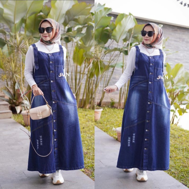 OVERALL JEANS / MIDI DRESS / MAXI DRESS