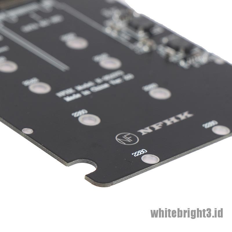 &lt; White3 &gt; Adapter SATA M.2 SSD Ke 2.5 &quot;SATA NVMe M.2 NGFF SSD Ke SFF-8639